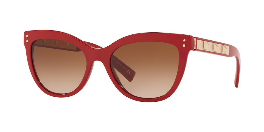 Valentino VA4049 Cat Eye Sunglasses  511013-RED 54-18-140 - Color Map red