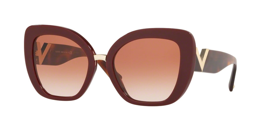 Valentino VA4057 Butterfly Sunglasses  513913-BORDEAUX 54-20-140 - Color Map bordeaux