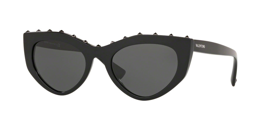 Valentino VA4060 Cat Eye Sunglasses  500187-BLACK 53-20-140 - Color Map black