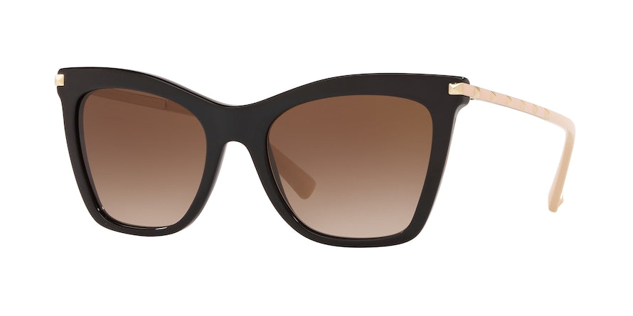 Valentino VA4061A Cat Eye Sunglasses  500113-BLACK 54-19-140 - Color Map black