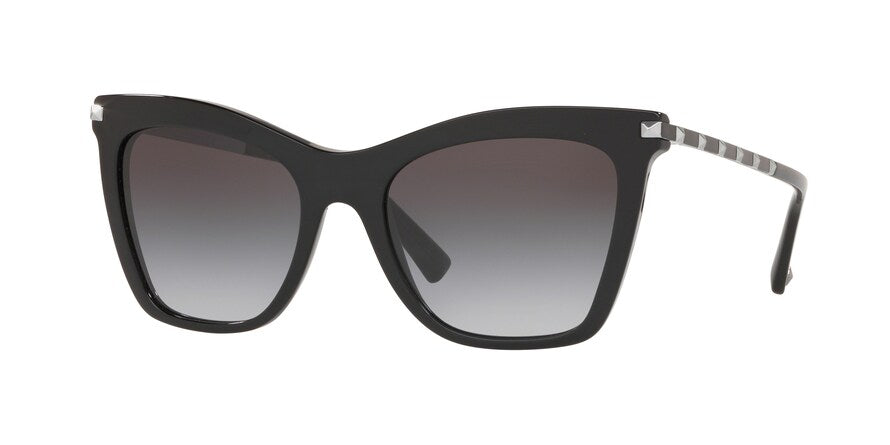 Valentino VA4061A Cat Eye Sunglasses  50018G-BLACK 54-19-140 - Color Map black