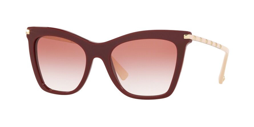 Valentino VA4061A Cat Eye Sunglasses  51398D-BORDEAUX 54-19-140 - Color Map bordeaux