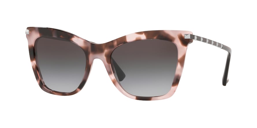 Valentino VA4061 Cat Eye Sunglasses  30508G-PINK HAVANA 54-19-140 - Color Map pink
