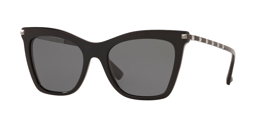 Valentino VA4061 Cat Eye Sunglasses  500181-BLACK 54-19-140 - Color Map black