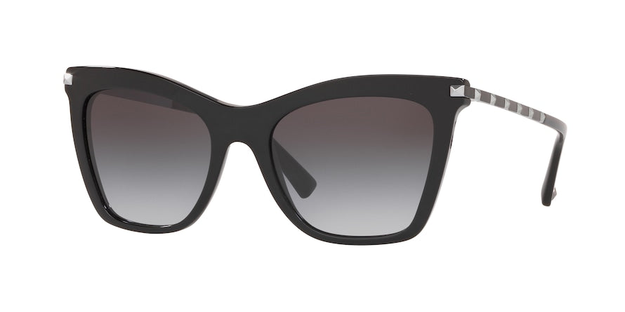 Valentino VA4061 Cat Eye Sunglasses  50018G-BLACK 54-19-140 - Color Map black