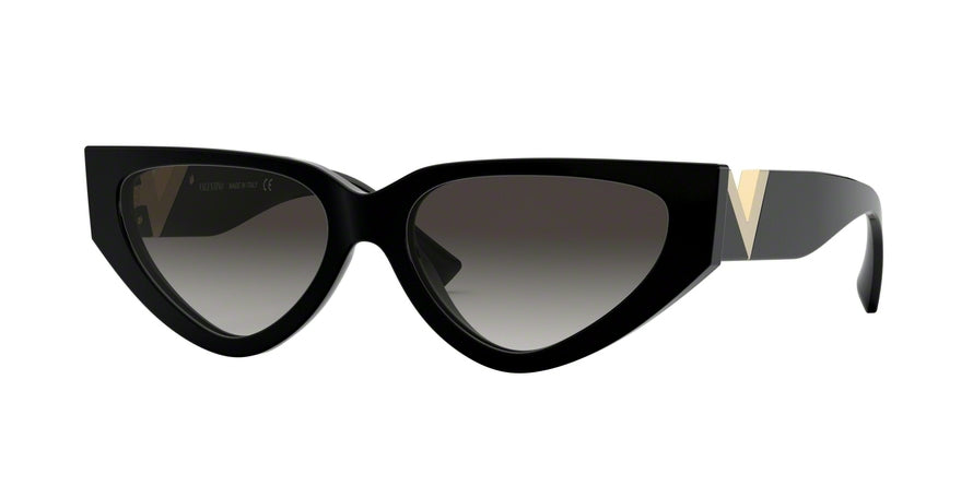 Valentino VA4063 Irregular Sunglasses  50018G-BLACK 54-16-140 - Color Map black