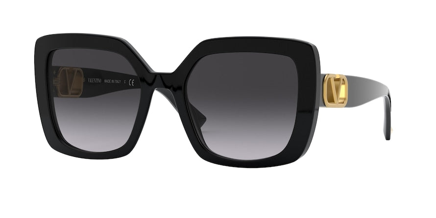 Valentino VA4065A Square Sunglasses  50018G-BLACK 53-20-140 - Color Map black