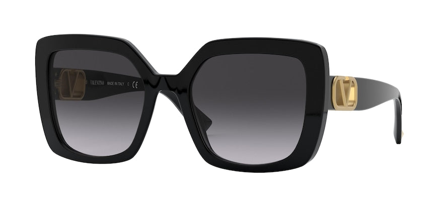 Valentino VA4065 Square Sunglasses  50018G-BLACK 53-20-140 - Color Map black