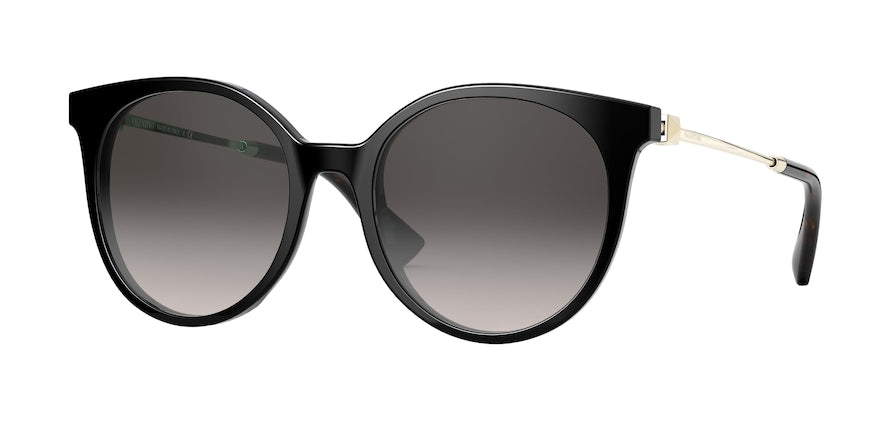 Valentino VA4069A Round Sunglasses  50018G-BLACK 53-19-140 - Color Map black