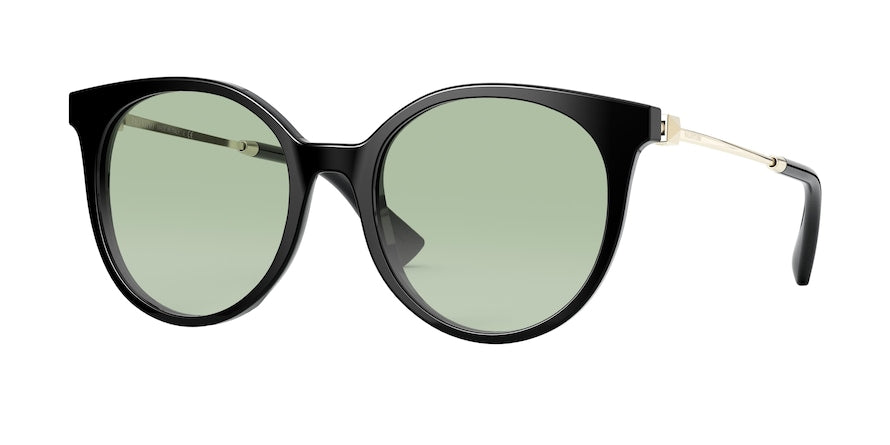 Valentino VA4069A Round Sunglasses  5001/2-BLACK 53-19-140 - Color Map black