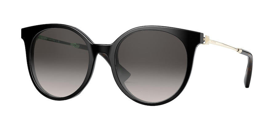 Valentino VA4069 Round Sunglasses  50018G-BLACK 53-19-140 - Color Map black