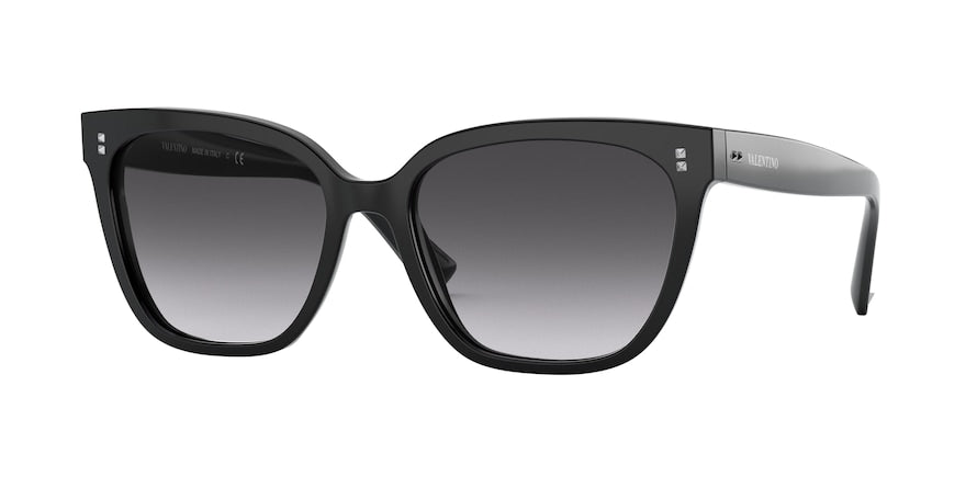 Valentino VA4070A Square Sunglasses  50018G-BLACK 55-17-140 - Color Map black