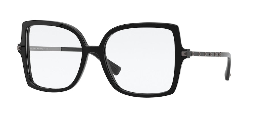 Valentino VA4072 Square Sunglasses  50011W-BLACK 56-17-140 - Color Map black