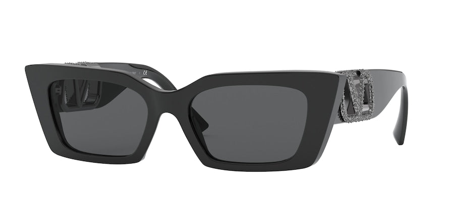 Valentino VA4074 Cat Eye Sunglasses  500187-BLACK 54-18-140 - Color Map black