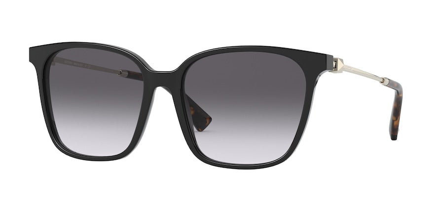 Valentino VA4078 Square Sunglasses  50018G-BLACK 57-17-140 - Color Map black