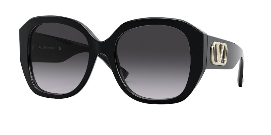 Valentino VA4079 Square Sunglasses  50018G-BLACK 56-19-140 - Color Map black