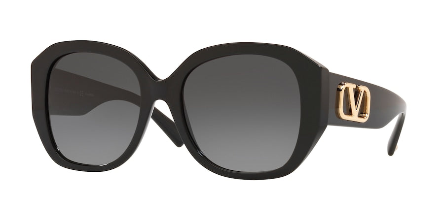 Valentino VA4079 Square Sunglasses  5001T3-BLACK 56-19-140 - Color Map black