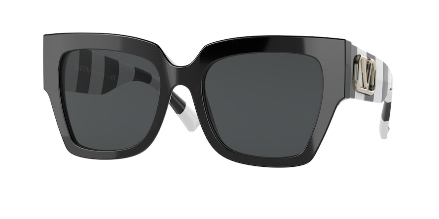 Valentino VA4082 Square Sunglasses  500187-BLACK 54-19-140 - Color Map black