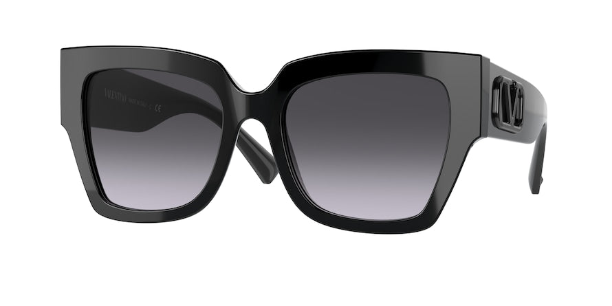 Valentino VA4082 Square Sunglasses  50018G-BLACK 54-19-140 - Color Map black