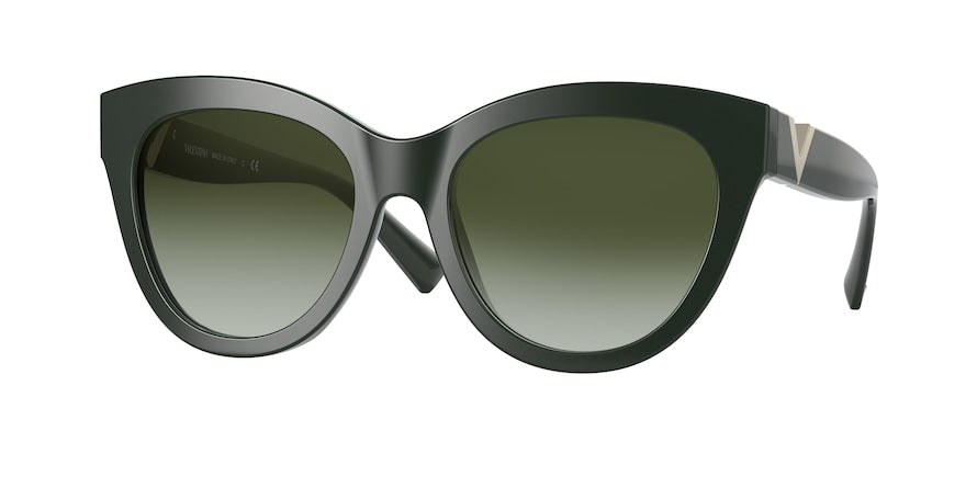 Valentino VA4089 Cat Eye Sunglasses  51768E-GREEN 54-19-140 - Color Map green