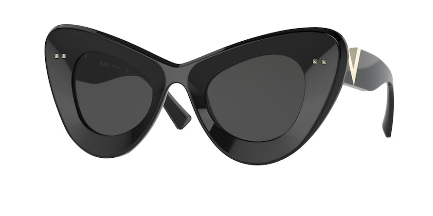 Valentino VA4090 Cat Eye Sunglasses  500187-BLACK 46-24-140 - Color Map black