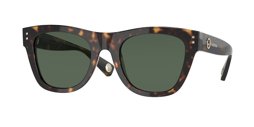 Valentino VA4093 Square Sunglasses  500271-HAVANA 52-22-140 - Color Map brown