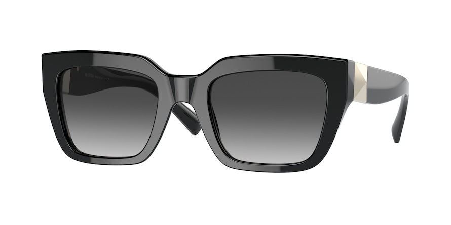 Valentino VA4097 Square Sunglasses  50018G-BLACK 52-22-140 - Color Map black