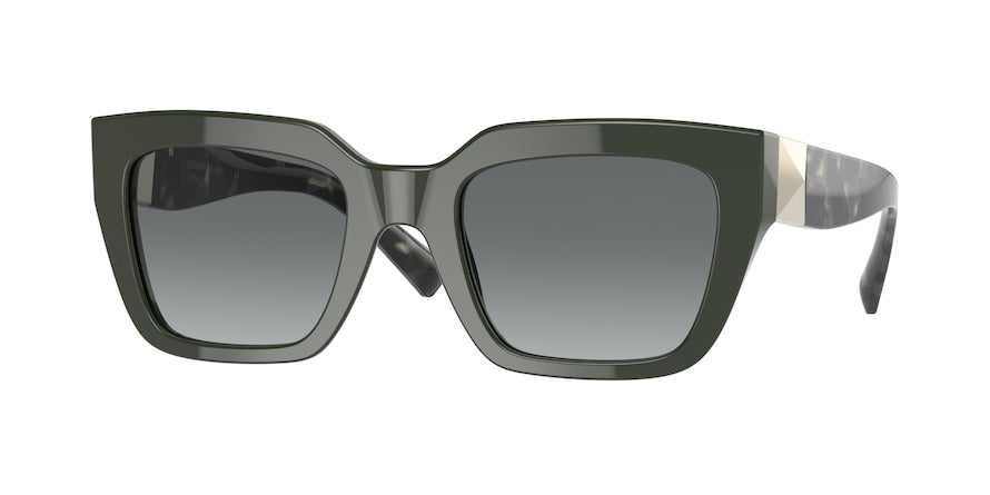 Valentino VA4097 Square Sunglasses  517611-GREEN 52-22-140 - Color Map green