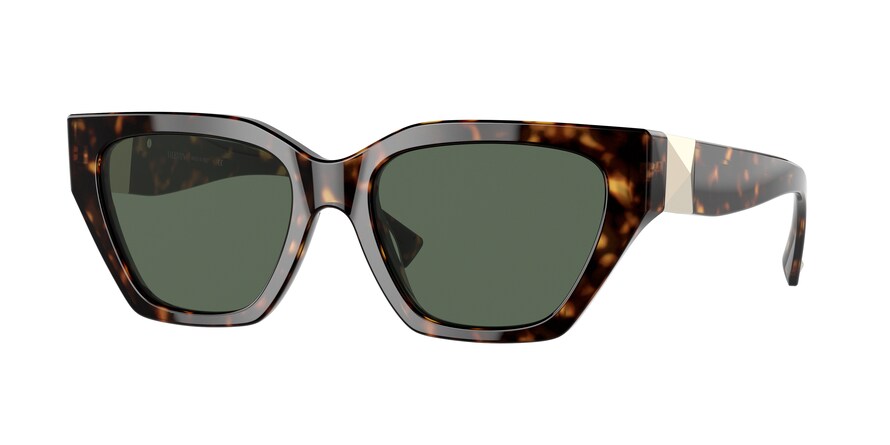 Valentino VA4110 Irregular Sunglasses  500271-HAVANA 53-18-140 - Color Map brown