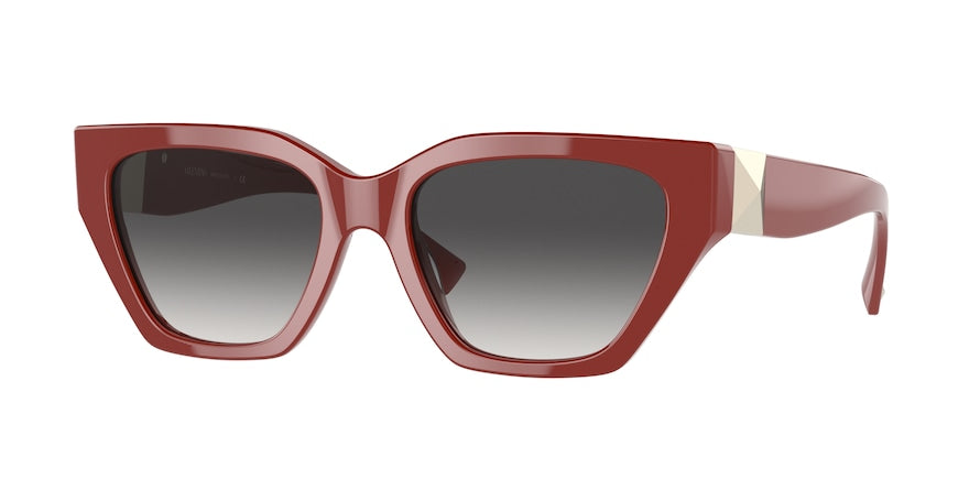 Valentino VA4110 Irregular Sunglasses  51108G-RED 53-18-140 - Color Map red