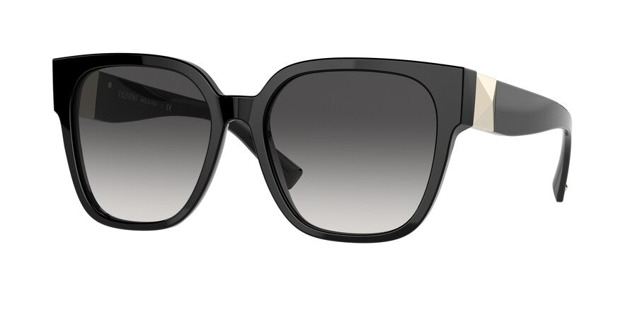 Valentino VA4111 Square Sunglasses  50018G-BLACK 55-17-140 - Color Map black