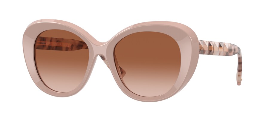 Valentino VA4113 Oval Sunglasses  517413-ANTIQUE PINK 52-18-145 - Color Map pink