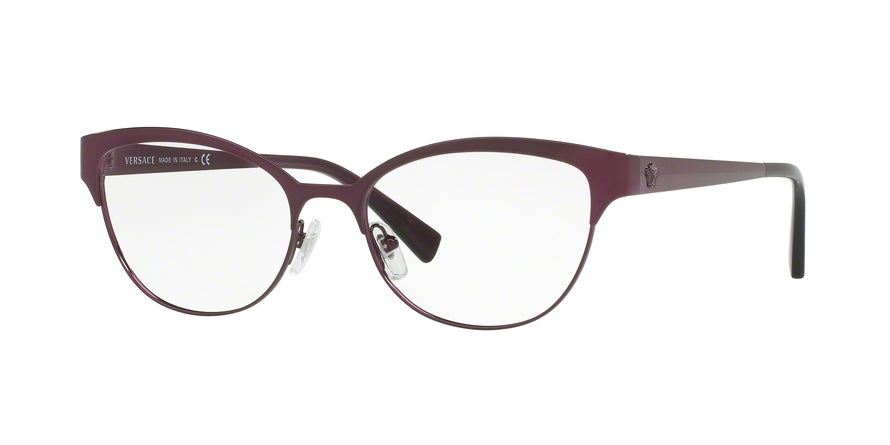 Versace VE1240 Oval Eyeglasses  1397-PLUM 53-17-140 - Color Map purple/reddish
