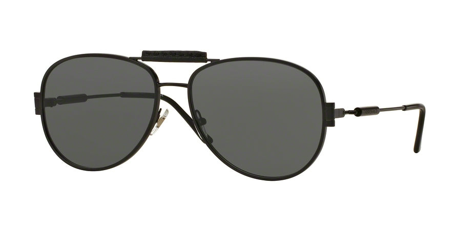 Versace VE2167Q Pilot Sunglasses  126187-MATTE BLACK 60-15-140 - Color Map black