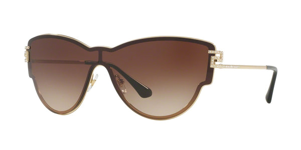 Versace Sunglasses VE2172-B 1252/5A VERSACE 2172 GRECA STARS Crystal VE2172B Pale Gold Metal  main image 2