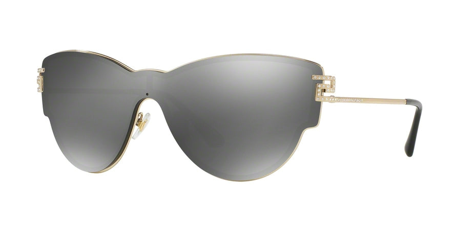 Versace VE2172B Cat Eye Sunglasses  12526G-PALE GOLD 42-142-140 - Color Map gold