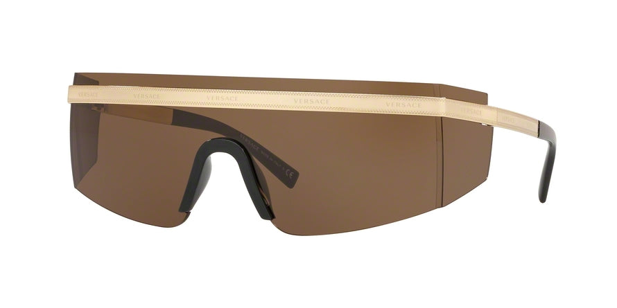 Versace VE2208 Irregular Sunglasses  10023G-GOLD 45-145-115 - Color Map gold