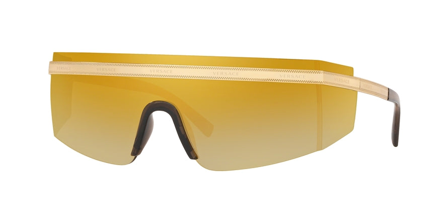 Versace VE2208 Irregular Sunglasses  10027P-GOLD 45-145-115 - Color Map gold