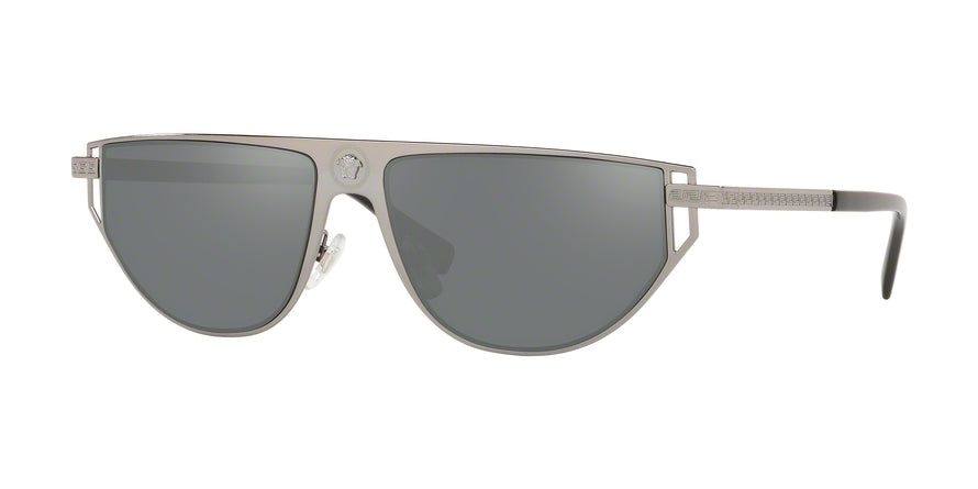 Versace VE2213 Cat Eye Sunglasses  10016G-GUNMETAL 57-15-140 - Color Map gunmetal