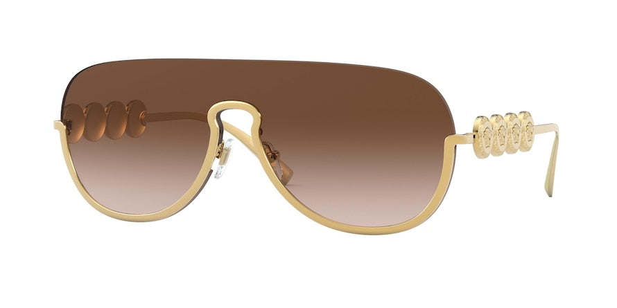 Versace VE2215 Pilot Sunglasses  100213-GOLD 39-139-135 - Color Map gold