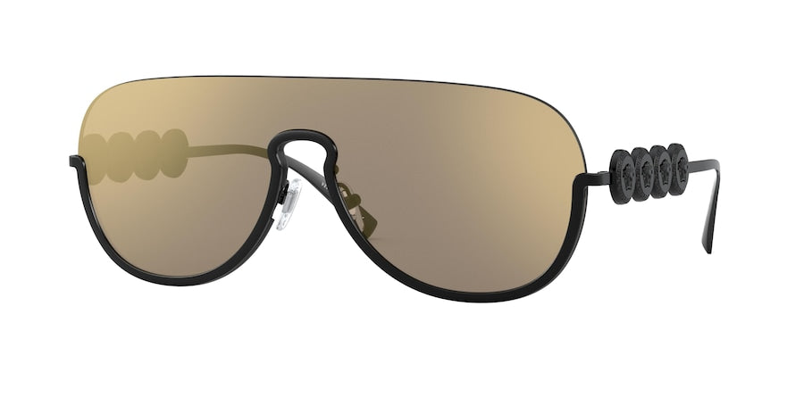 Versace VE2215 Pilot Sunglasses  12615A-MATTE BLACK 39-139-135 - Color Map black