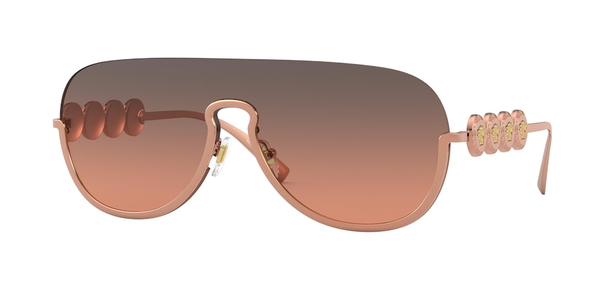 Versace VE2215 Pilot Sunglasses  141218-PINK GOLD 39-139-135 - Color Map pink