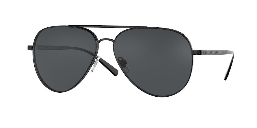 Versace VE2217 Pilot Sunglasses  126187-MATTE BLACK 59-14-140 - Color Map black