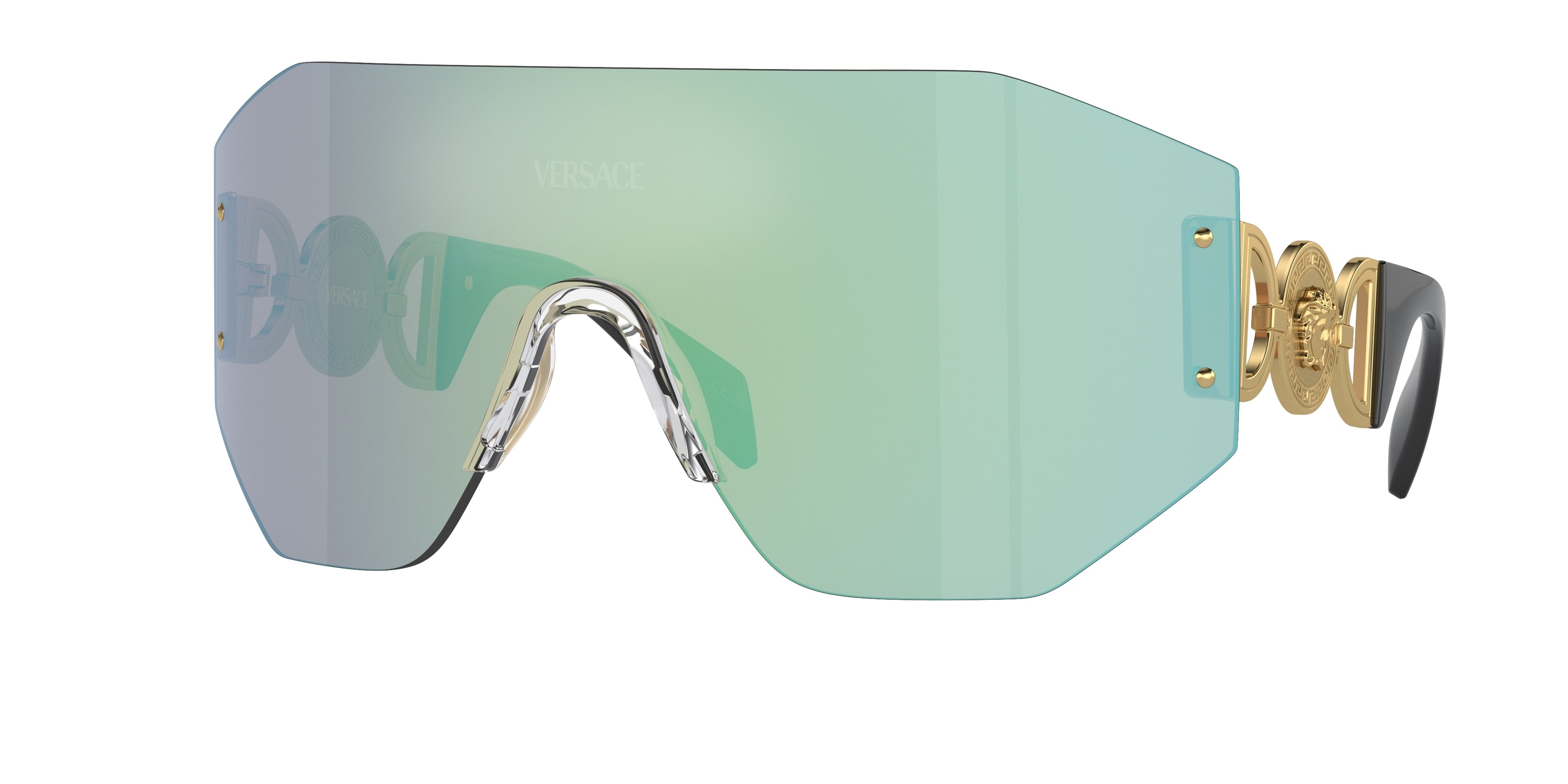 Versace VE2258 Irregular Sunglasses  1002MA-Pink Mirror Blue 0-125-145 - Color Map Pink
