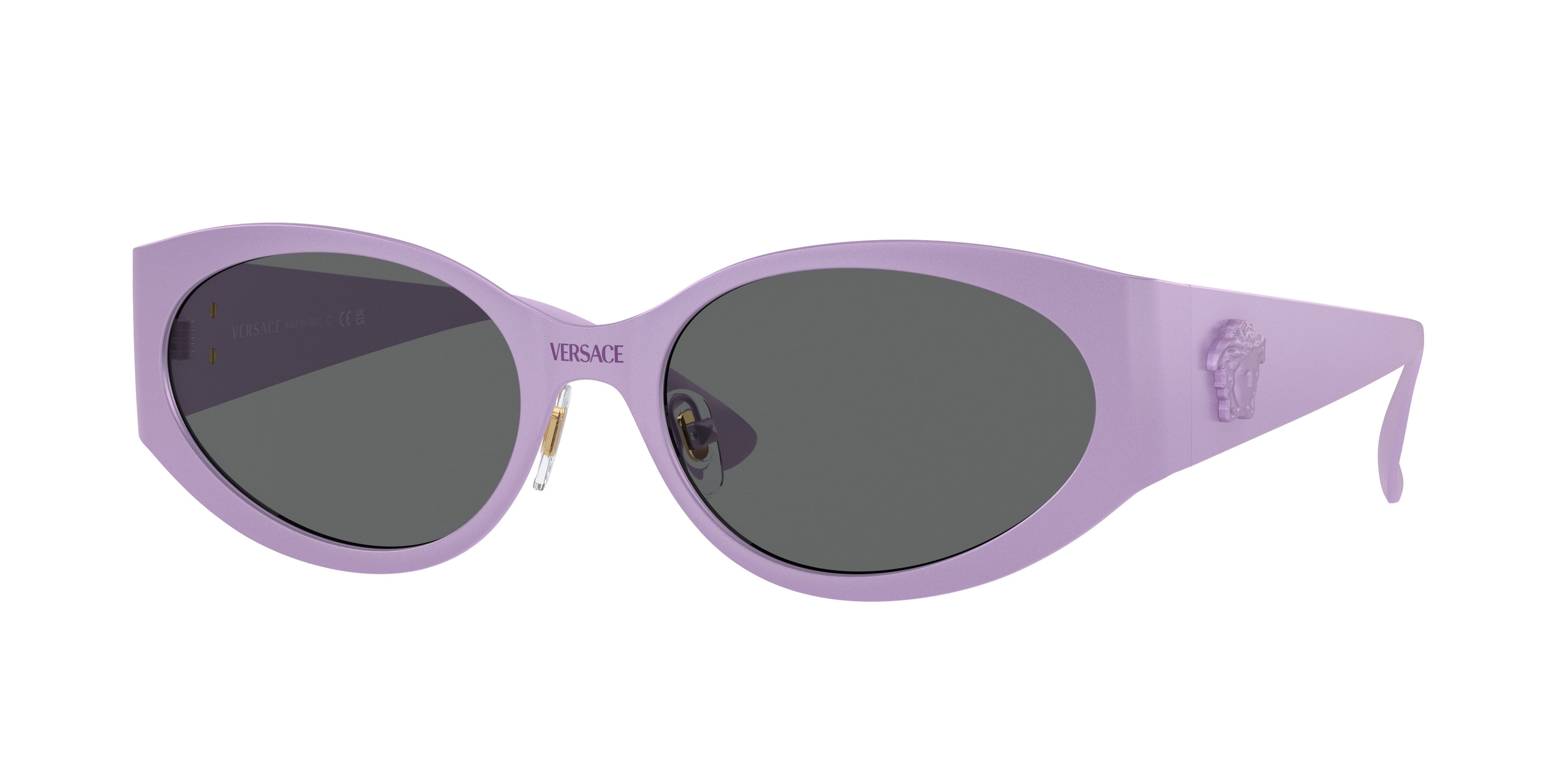 Versace VE2263 Oval Sunglasses  150287-Violet 56-140-18 - Color Map Violet