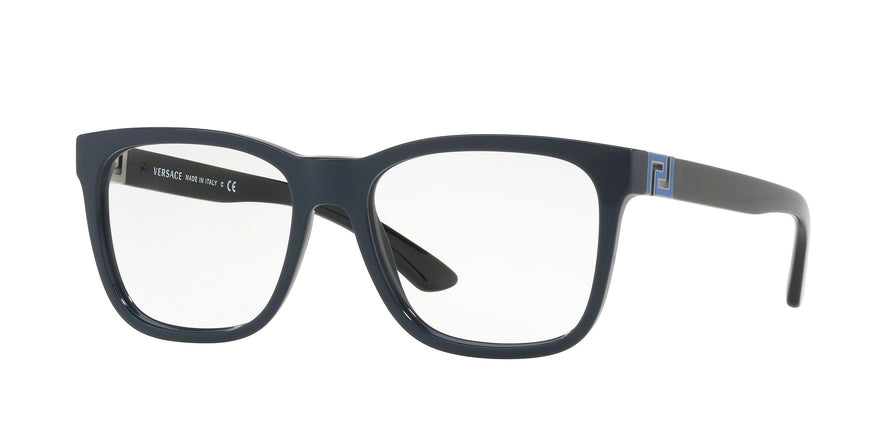 Versace VE3243 Square Eyeglasses  5230-BLUE 55-17-145 - Color Map blue