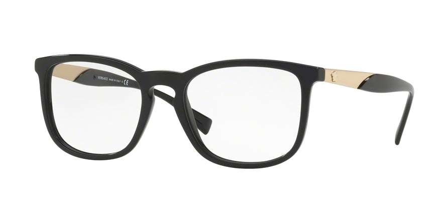 Versace VE3252A Pillow Eyeglasses  GB1-BLACK 54-19-145 - Color Map black
