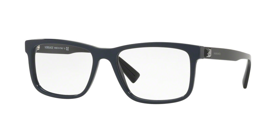 Versace VE3253 Rectangle Eyeglasses  5230-BLUE 55-17-145 - Color Map blue