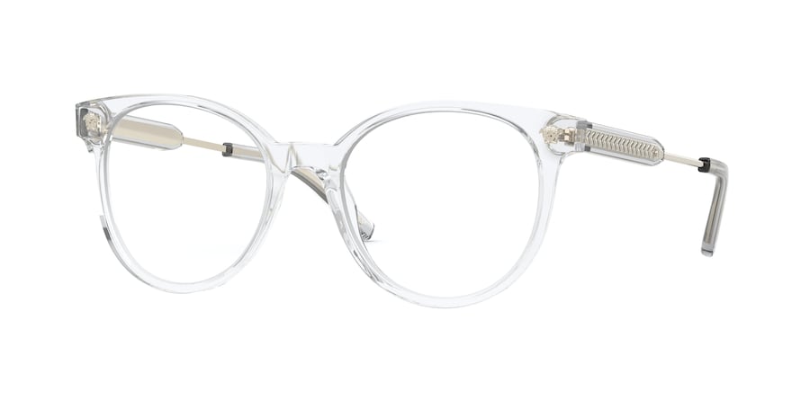 Versace VE3291 Phantos Eyeglasses  148-CRYSTAL 51-18-140 - Color Map clear