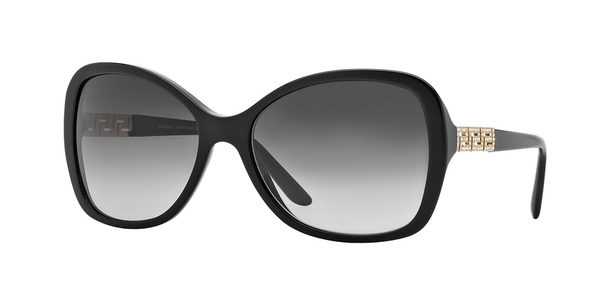 Versace VE4271B Butterfly Sunglasses  GB1/8G-BLACK 58-17-135 - Color Map black